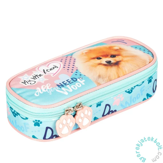 Majewski - My little friend kutyás ovális tolltartó - Fluffy Dog (650352)