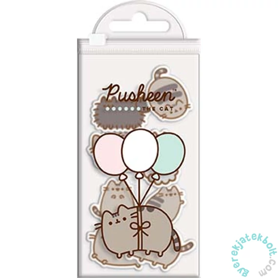 Pusheen radírgumi készlet 8 db-os - műanyag tokban