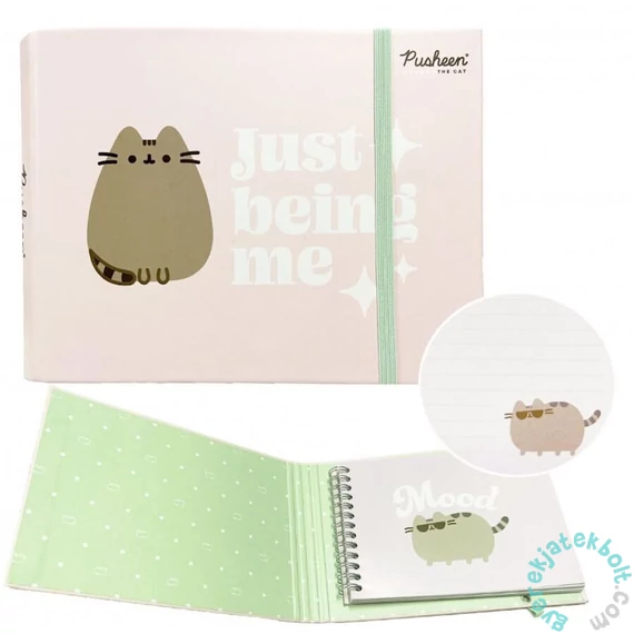 Majewski - Pusheen cicás jegyzetfüzet - 64 lapos (661853)