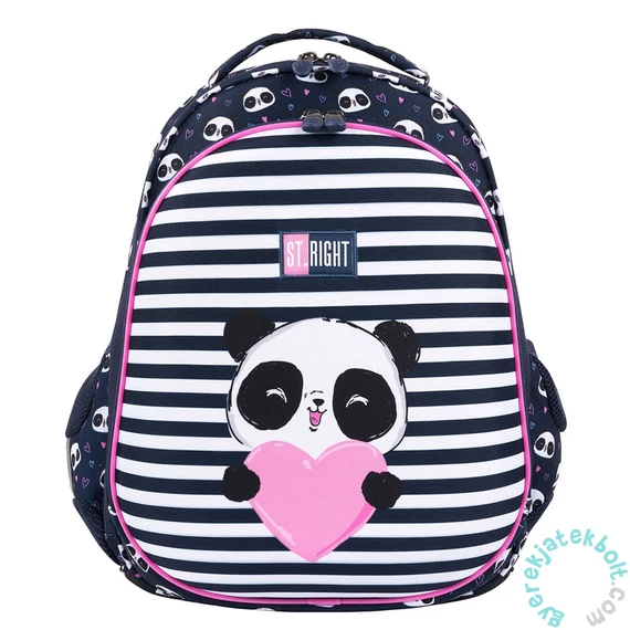 St.Right - Love Panda ergonomikus iskolatáska, hátizsák