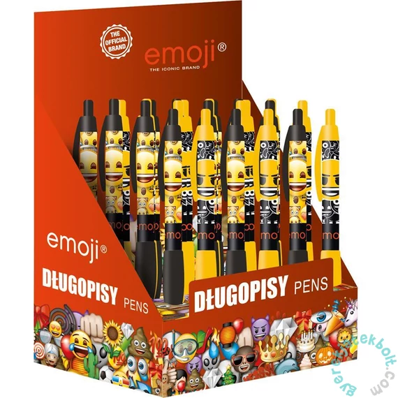 Emoji golyóstoll - kétféle (242458)