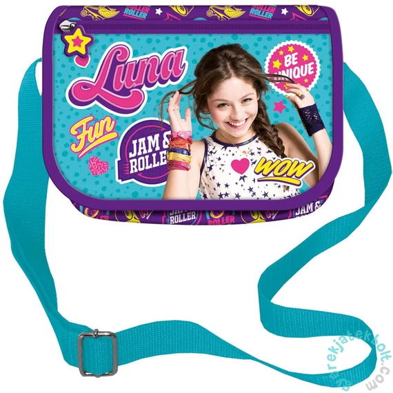 Soy Luna válltáska külső zsebbel