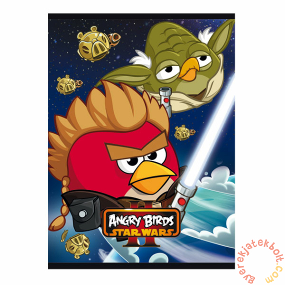Angry Birds - Star Wars II. A/5 vonalas füzet - 32 lapos (290398)