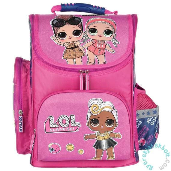LOL Surprise ergonomikus iskolatáska
