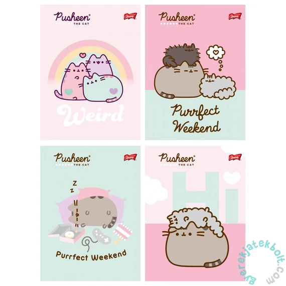 Majewski - Pusheen The Cat - A/5 vonalas füzet - 32 lapos (649783)