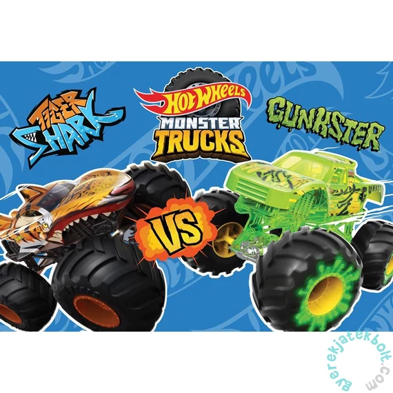 Hot Wheels asztali könyöklő - Tiger Shark és Gunkster (669071)