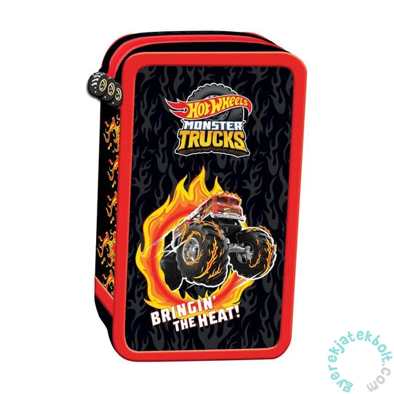 Hot Wheels felszerelt 3 emeletes tolltartó - Bringin the heat (669194)