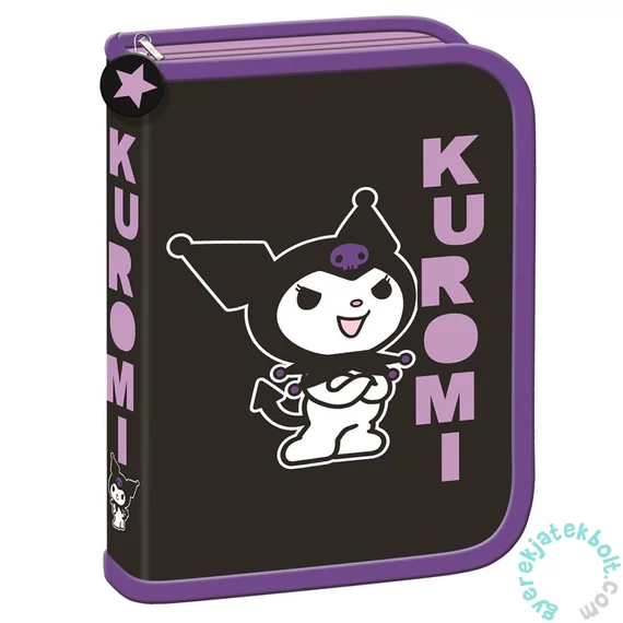 Kuromi Black - kihajtható tolltartó - fekete (694196)