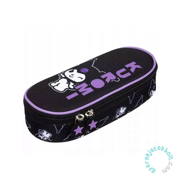 Kuromi Black - ovális tolltartó - fekete (693779)