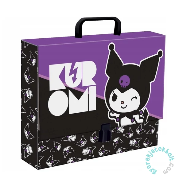 Kuromi Black - Xl fogantyús irattartó A4/90 mm (ma694295)