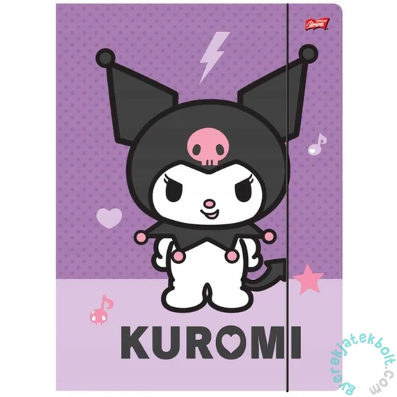 Kuromi Violet - A/4 gumis mappa (694066)