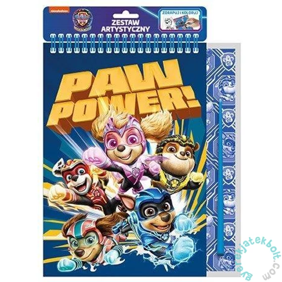 Mancs őrjárat  2 az 1-ben képkarcoló és színező készlet (662577)