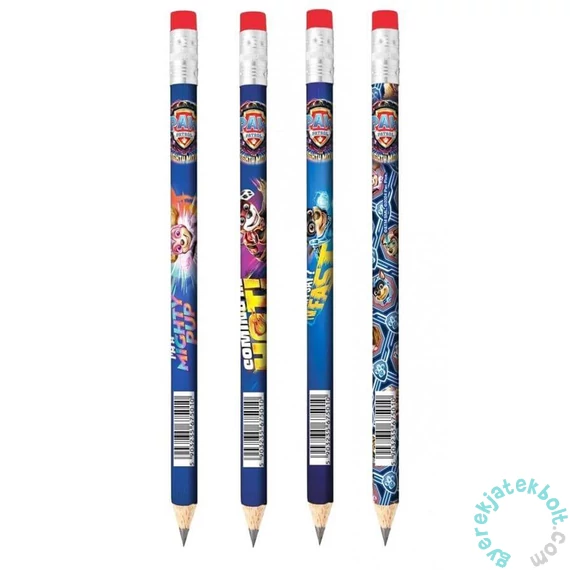 Mancs őrjárat HB grafitceruza radírral - 4 féle (675003)