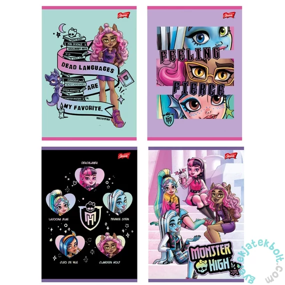 Majewski - Monster High A/5 vonalas füzet - 32 lapos (661358)