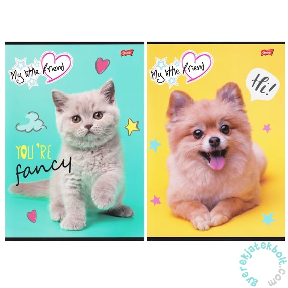 My little friend A/4 kockás füzet - 32 lapos - kétféle (668302)