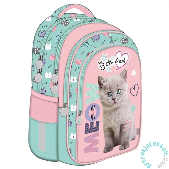My little friend cicás ergonomikus iskolatáska, hátizsák - Fluffy Kitty (687068)