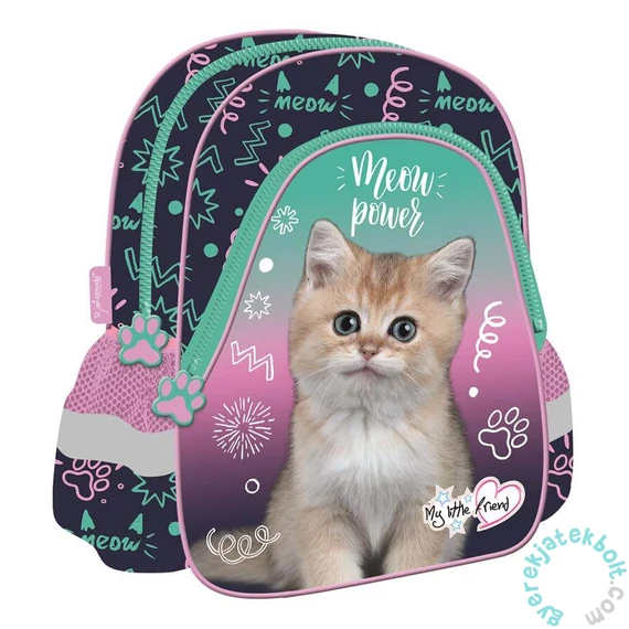 My little friend cicás kisméretű ovis hátizsák - Kitty Party (687129)