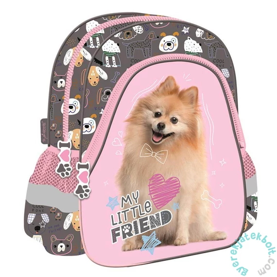 My little friend kutyás kisméretű ovis hátizsák - Sweet Pomeranian (688607)