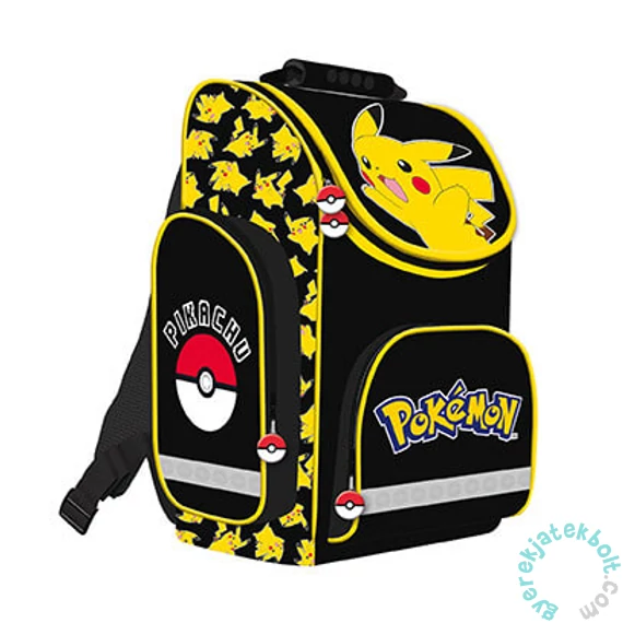 Pokemon ergonomikus iskolatáska - Black (723732)