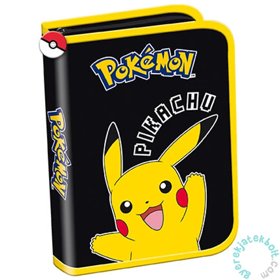 Pokemon kihajtható tolltartó - Black (723664)