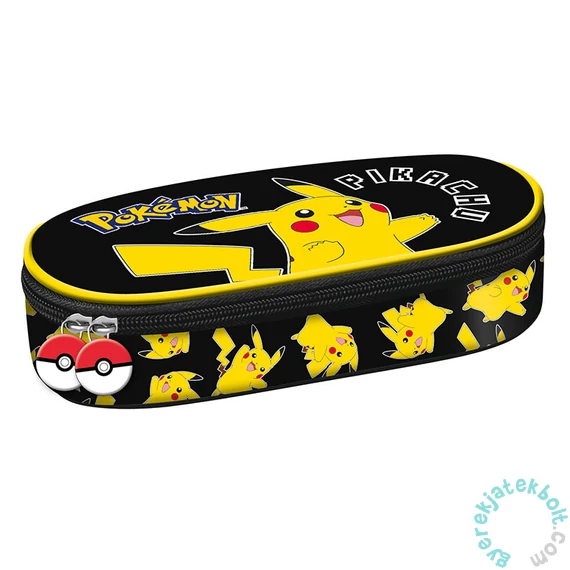 Pokemon ovális tolltartó - Black (723862)