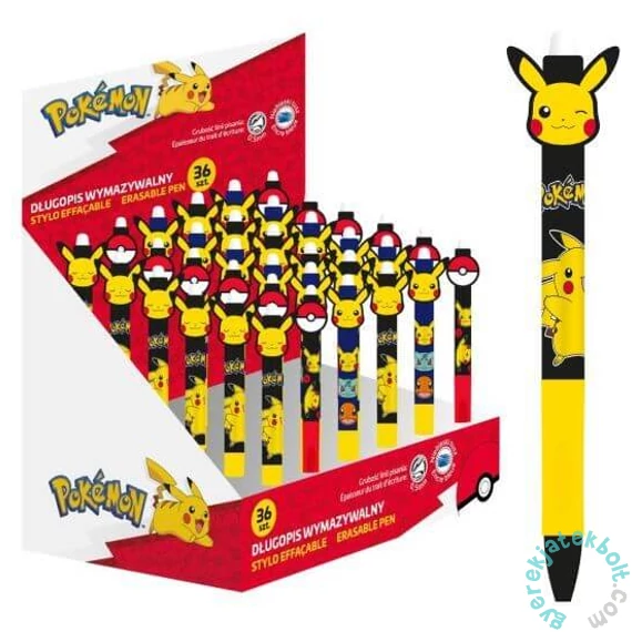 Pokemon radírozható golyóstoll - többféle (723978)