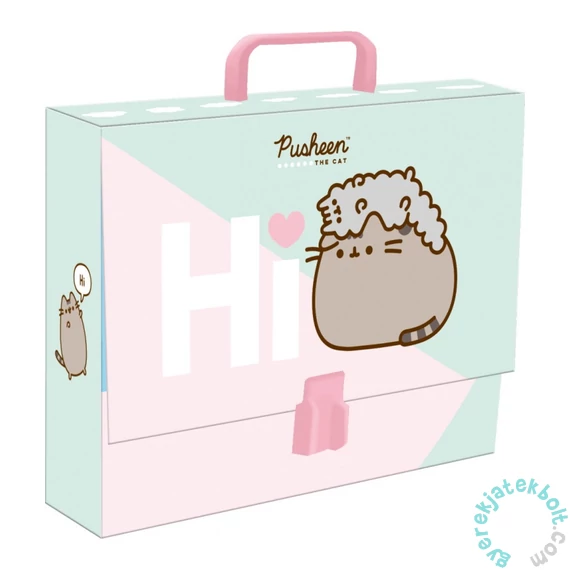 Pusheen Cat XL fogantyús irattartó A4/90 mm