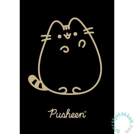 Pusheen cicás A/5 jegyzetfüzet - kockás - többféle (675232)
