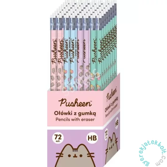 Pusheen cicás HB grafitceruza radírral - 4 féle (675140)