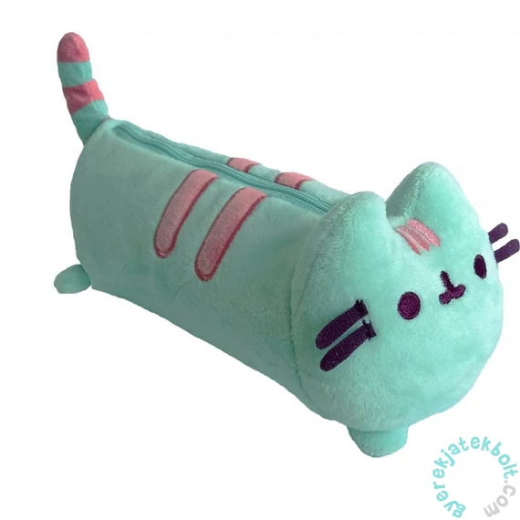 Pusheen cicás henger alakú, plüss tolltartó