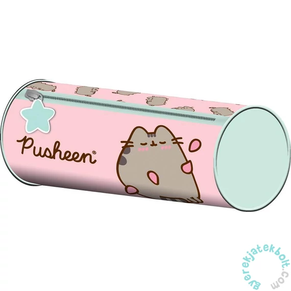 Pusheen cicás henger alakú tolltartó - Pink (679490)