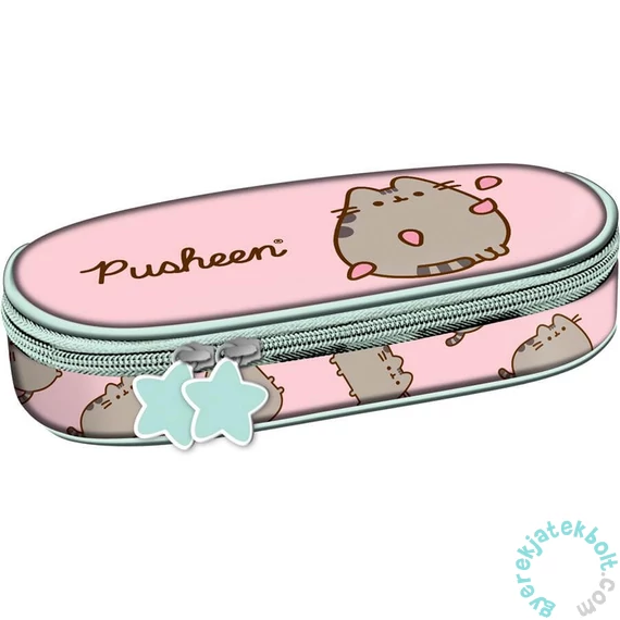 Pusheen cicás ovális tolltartó - Pink (679520)