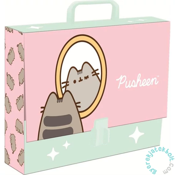 Pusheen cicás Xl fogantyús irattartó A4/90 mm (679674)