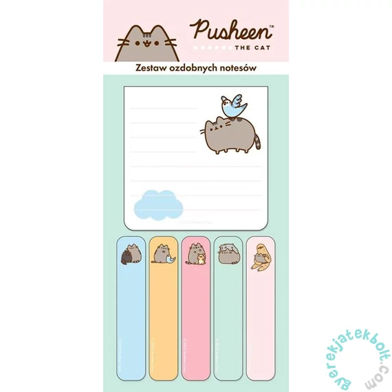 Pusheen Jegyzetfüzet készlet - 6 db-os