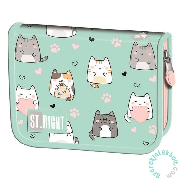 Majewski - St.Right - Charming Cats kihajtható tolltartó (685095)