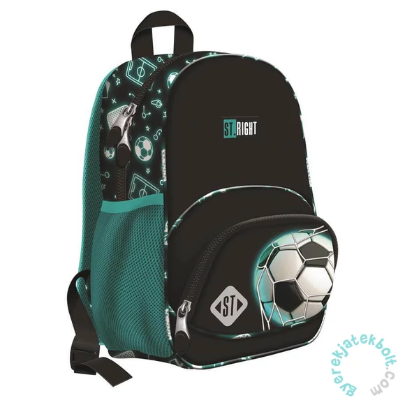 St.Right - Neon Football kisméretű ovis hátizsák (681158)