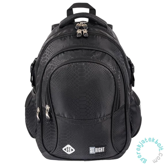 St.Right - Shiny Snake ergonomikus iskolatáska, hátizsák - 4 rekeszes - 39 cm (665226)