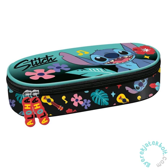 Stitch ovális tolltartó - Mint Aloha (683176)
