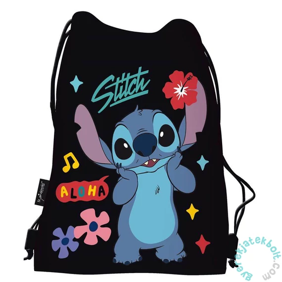 Stitch tornazsák - Black Aloha (679872)