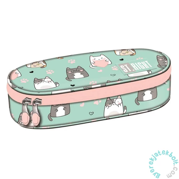 St.Right - Charming Cats ovális tolltartó (685071)