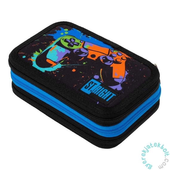 St.Right - Game Controller felszerelt 3 emeletes tolltartó - Splash (697609)