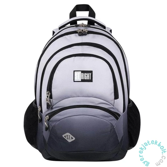 St.Right - Grey Ombre ergonomikus iskolatáska, hátizsák - 4 rekeszes (674488)