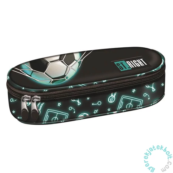 St.Right - Neon Football ovális tolltartó (681165)