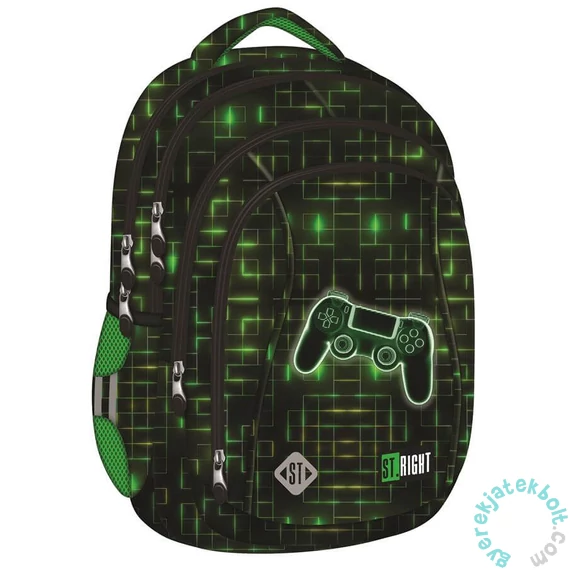St.Right - Neon Pad hátizsák, iskolatáska - 4 rekeszes (681707)