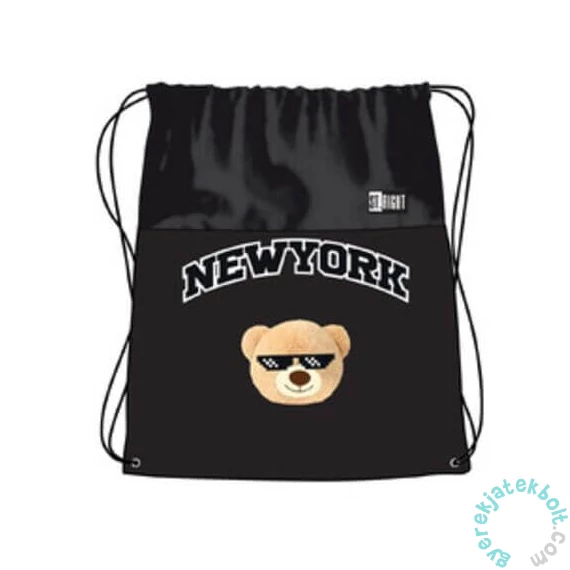 St.Right - New York Mood tornazsák - fekete (697401)