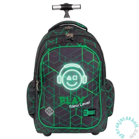 St.Right - Stright gurulós iskolatáska, hátizsák - Play new level (673498)