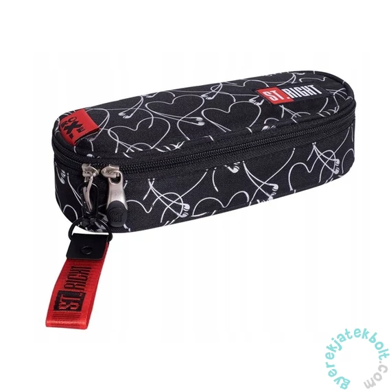 St.Right - Szívecskés ovális tolltartó - Roxie (627651)