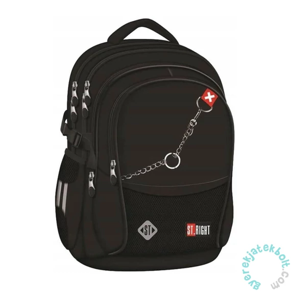 St.Right - X-White ergonomikus iskolatáska, hátizsák - 3 rekeszes (683381)