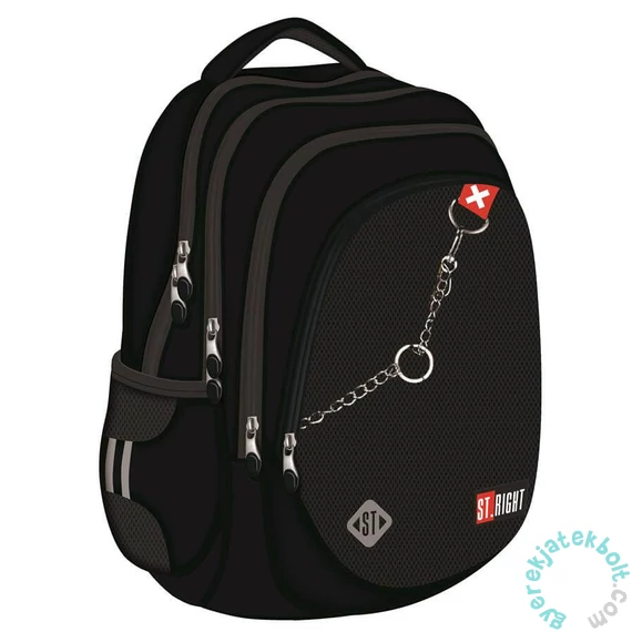 St.Right - X-White ergonomikus iskolatáska, hátizsák - 4 rekeszes (683398)