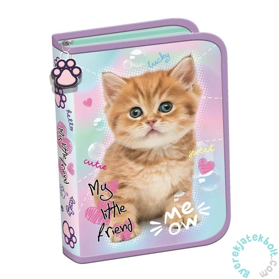 My little friend - Cicás kihajtható tolltartó - Pastel (668821)